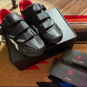 Peloton Shoes and Accessories Bundle